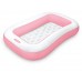 INTEX Planschbecken - Rectangular (rosa,166x100x25cm) Planschbecken Kinder 58423NP