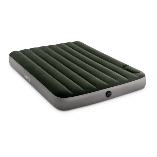 INTEX DOWNY FULL Luftbett mit integrierter Fußpumpe 137 x 191 x 25 cm 64762