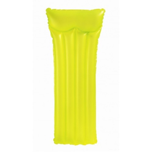 INTEX Aufblasbare Liege, 183 x 76 cm, gelb 59717