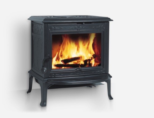Jotul F 100 Kaminofen, Schwarzer Lack, Klarscheibe, 350794 Jotul F 100 Kaminofen, Schwarzer Lack, Klarscheibe, 350794