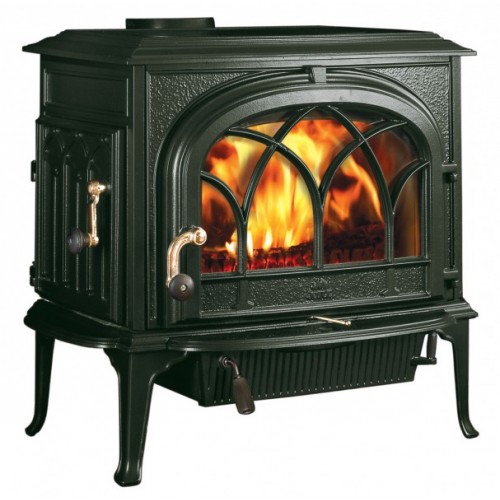 Jotul F 500 CB Kaminofen, Grün Majolica, 351224