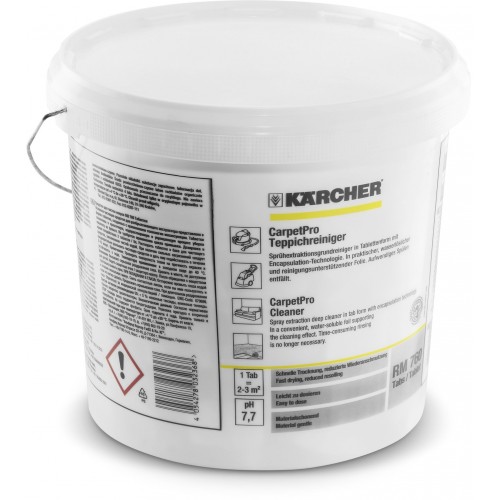 Kärcher RM 760 Classic CarpetPro Teppichreiniger, 200 Tabletten 6.295-856.0 Kärcher RM 760 Classic CarpetPro Teppichreiniger, 200 Tabletten 6.295-856.0