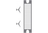 Kermi Kermi Obere Abdeckung für Verteo für Typ 22, Baulänge 800 mm ZA01530006
