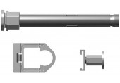 Kermi Bohrkonsolen als 3. Konsole ab Baulänge 1800mm (Set) Länge 95 mm ZB02770001