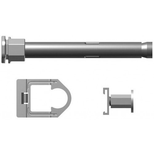 Kermi Bohrkonsolen als 3. Konsole ab Baulänge 1800mm (Set) Länge 130 mm ZB02770002