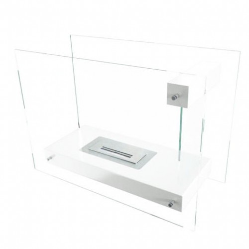 KRATKI Biokamin LINATE weiß TÜV