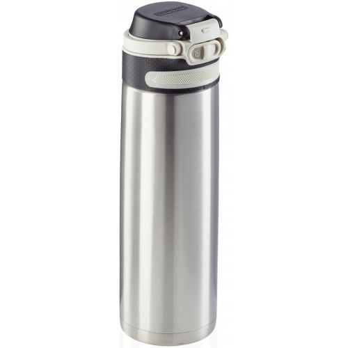 LEIFHEIT Flip Isolierbecher 600 ml silber 03272