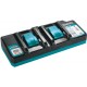 Makita 1911L9-4 Doppelladegerät Li-ion XGT 40V DC40WA langsam