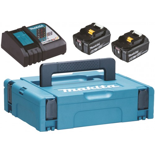 Makita Set Li-ion LXT 18V 2xBL1860B Akku + DC18RC Ladegerät + Koffer 198116-4 Makita Set Li-ion LXT 18V 2xBL1860B Akku + DC18RC Ladegerät + Koffer 198116-4