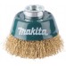 Makita D-39746 Topfbürste 60mm vermessingt