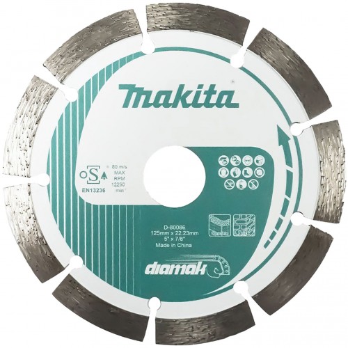 Makita D-80086 Diamak 125mm Diamanttrennscheibe Makita D-80086 Diamak 125mm Diamanttrennscheibe