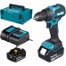 Makita DDF490SFJ Akku-Bohrschrauber Li-ion LXT 18V (2x 3,0Ah) Makpac