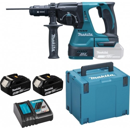 Makita DHR243RTJ Akku-Kombihammer SDS-PLUS LXT 18V/2x 5,0Ah, Makpac Makita DHR243RTJ Akku-Kombihammer SDS-PLUS LXT 18V/2x 5,0Ah, Makpac