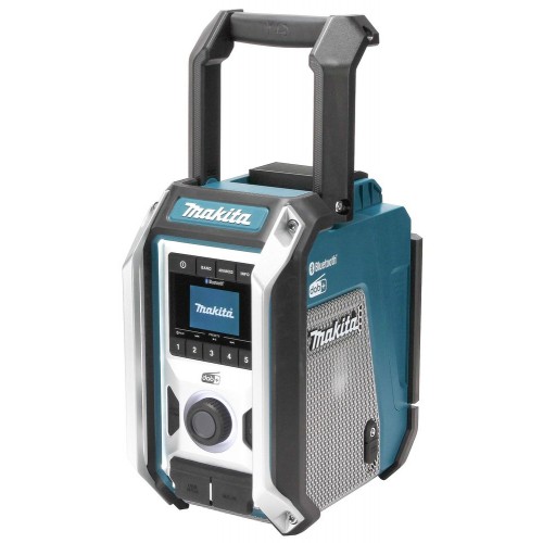 Makita DMR115 Akku-Baustellenradio DAB, Bluetooth, USB Li-ion CXT 10,8/12V,LXT14,4/18V