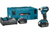 Makita DTD172RTJ Akku-Schlagschrauber 1/4" Li-ion LXT (2x18V/5,0Ah) Makpac