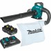 Makita DUB363PT2V Akku-Laubbläser und -sauger Li-ion LXT 2x5,0Ah 18V