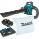 Makita DUB363PT2V Akku-Laubbläser und -sauger Li-ion LXT 2x5,0Ah 18V