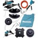 Makita DUR368AZ Akku Rasentrimmer, 36Volt (2x18V) blau/schwarz, ohne Akku und Ladegerät