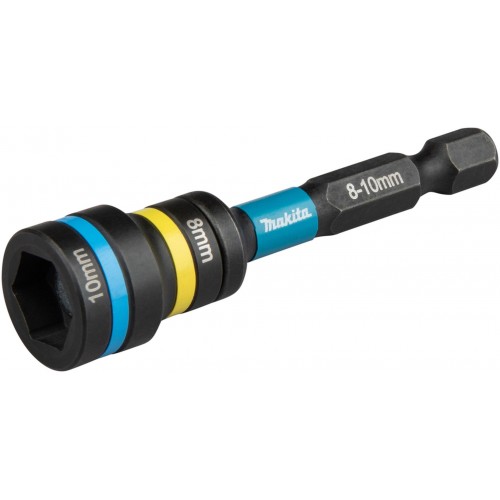 Makita E-29789 Steckschlüssel 2-in-1 SW8/SW10 Impact Black Makita E-29789 Steckschlüssel 2-in-1 SW8/SW10 Impact Black