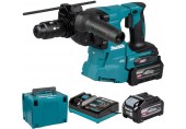 Makita HR012GU201 Akku-Kombihammer SDS-Plus AWS XGT (2×4,0 Ah/40V), Makpac
