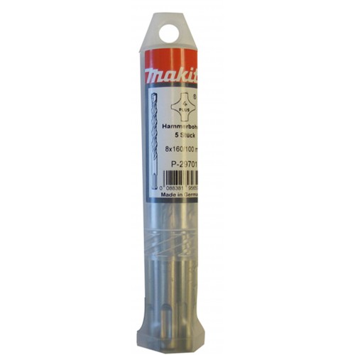 Makita P-29664 Bohre SDS 4-PLUS 5,5 x110mm 5 Stk Makita P-29664 Bohre SDS 4-PLUS 5,5 x110mm 5 Stk