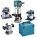 Makita RT0702CX3J Multifunktionsfräse 710W, Makpac