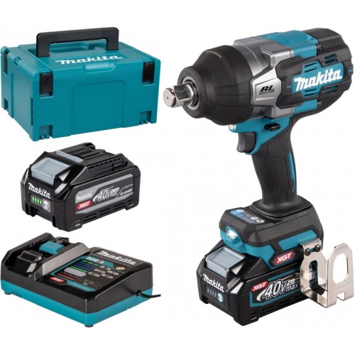 Makita TW001GU201 Akku-Schlagschrauber 3/4" Li-Ion XGT 40V/4,0 Ah, Makpac