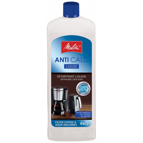 Melitta Anti Calc Flüssigentkalker für Filterkaffeemaschinen und Wasserkocher