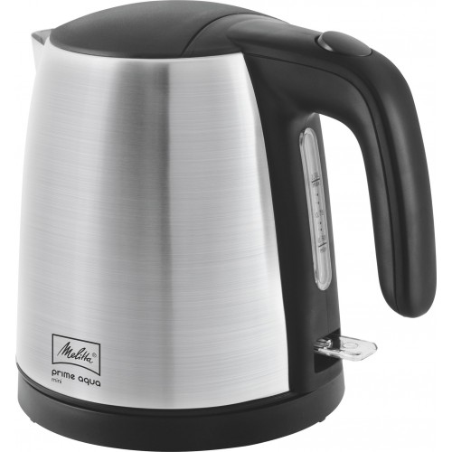 Melitta Prime Aqua mini Wasserkocher, 1l, Edelstahl