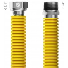 MERABELL Gas, Flexi Schlauch,75-150cm, R3/4"–G3/4" M0057