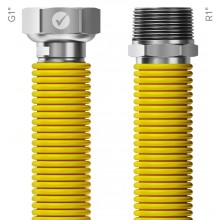MERABELL Gas, Flexi Schlauch 75-150 cm G1"-R1" M0065