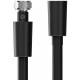 MERABELL Aqua Profi BLACK Schlauch für WC,50cm G3/8"–G3/8"M0079