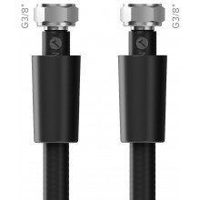 MERABELL Aqua Profi BLACK Schlauch für WC,35cm G3/8"–G3/8"M0078