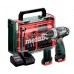 Metabo PowerMaxx BS Basic Set Akku-Bohrschrauber ( 12V, 2x 2 Ah) 600080710