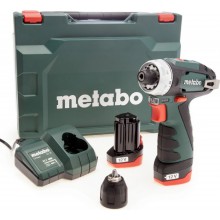 Metabo PowerMaxx BS Basic Akku-Bohrschrauber (12V/2x2,0Ah) PowerMaxx 600984500