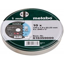 Metabo Trennscheiben SP 125x1,0x22,23 Inox, TF 41 616359000