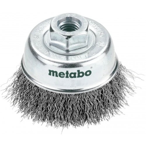 Metabo Topfbürste 75x0,3 mm/ M 14, Stahl, gewellt 623715000