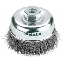 Metabo Topfbürste 100x0,3 mm/ M 14, Stahl, gewellt 623719000