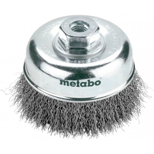 Metabo Topfbürste 100x0,3 mm/ M 14, Stahl, gewellt 623719000 Metabo Topfbürste 100x0,3 mm/ M 14, Stahl, gewellt 623719000