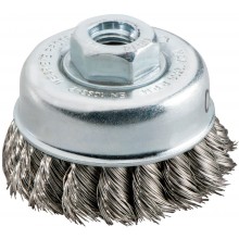 Metabo Topfbürste 65x0,35 mm/ M 14, Edelstahldraht, gezopt, rostfrei 623801000