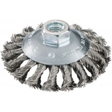 Metabo Rundbürste 100x0,5x10 mm/ M 14, Stahl, gezopft, gekr. 623803000
