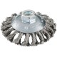 Metabo Rundbürste 100x0,5x10 mm/ M 14, Stahl, gezopft, gekr. 623803000