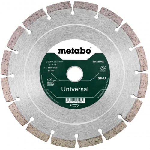 Metabo Diamanttrennscheibe - SP - U, 230x22,23 mm 624310000 Metabo Diamanttrennscheibe - SP - U, 230x22,23 mm 624310000