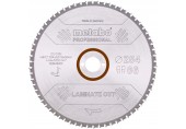 Metabo Sägeblatt "laminate cut - professional", 254x30 Z66 FZ/TZ 0° 628446000
