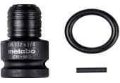 Metabo Schlagadapter 1/2" auf 1/4" E6,3, 3-teilig, inkl. Sicherungsring- und Stift 6288370