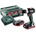 Metabo SB 18 LT BL Akku-schlagbohrschrauber (18V/2x4,0Ah/75Nm) MetaBOX 602316800