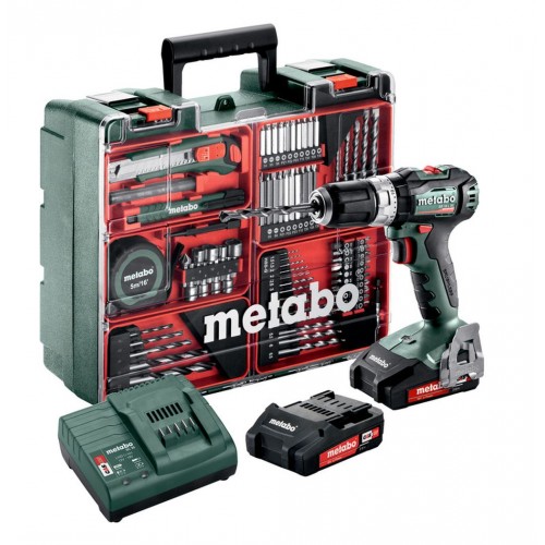 Metabo SB 18 L BL Akku-Schlagbohrschrauber +Mobile Werkstatt (18V/60Nm/2x2.0Ah) 602331880