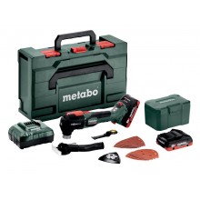 Metabo 613088800 MT 18 LTX BL QSL Akku-multitool 2x4.0 Ah, MetaBOX