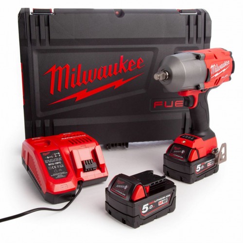 Milwaukee M18 FHIWF12-502X Akku-Schlagschrauber 2x5.0 Ah, HD Box 4933459696