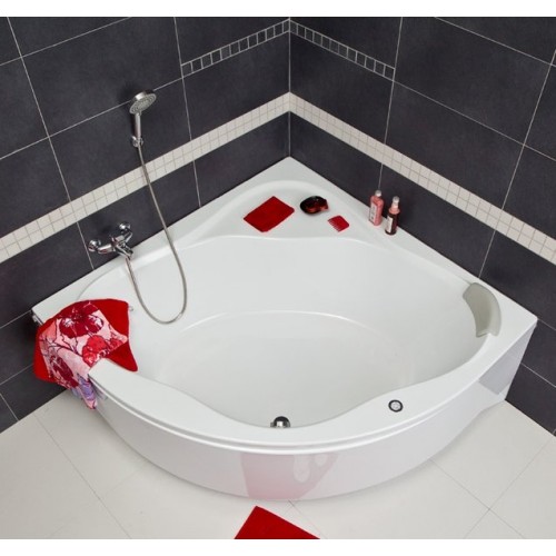 RAVAK Badewanne NewDay PU Plus 140x140 schneeweiß C671000000